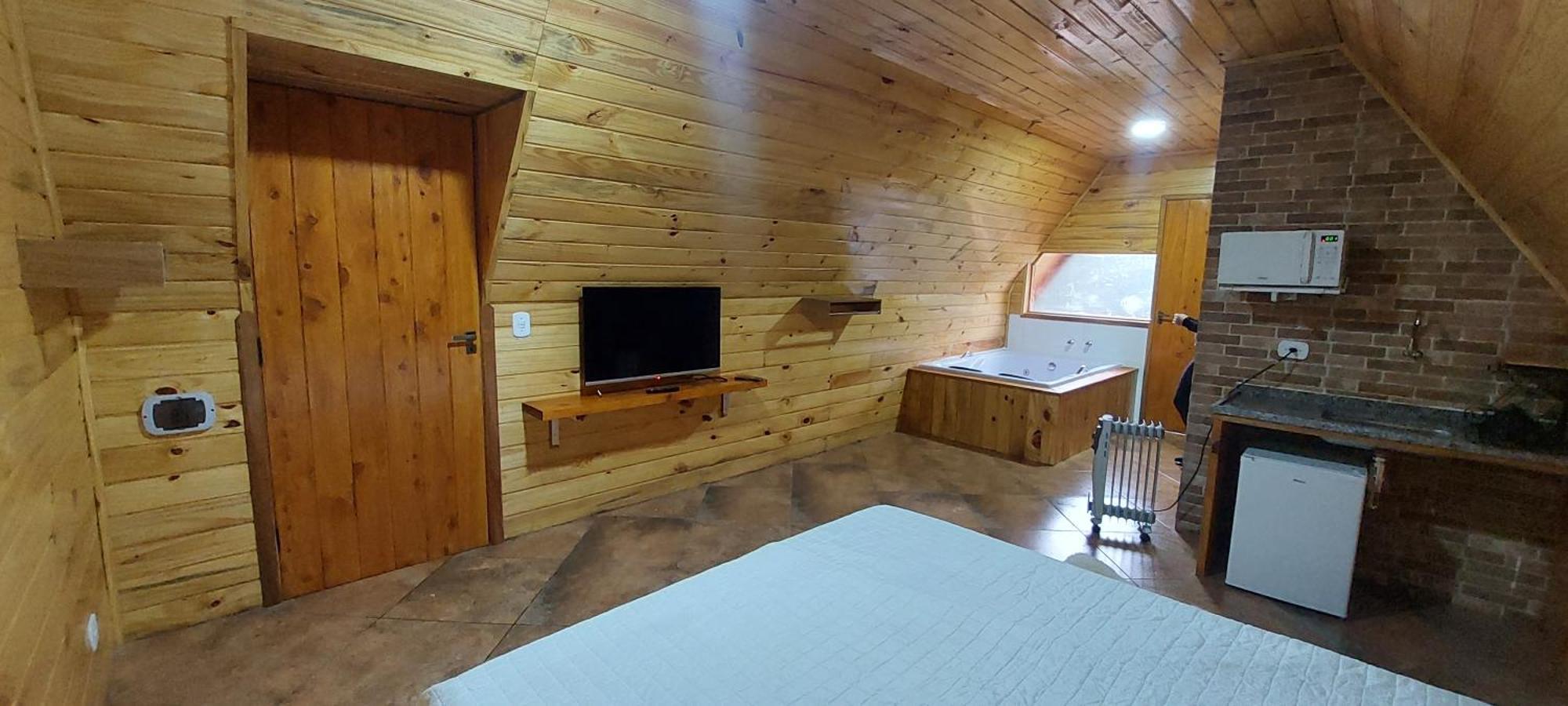 Готель Chale Com Hidromassagem Da Vick Кампус-ду-Жордан Екстер'єр фото